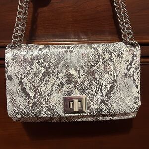 Snakeskin Cross body satchel